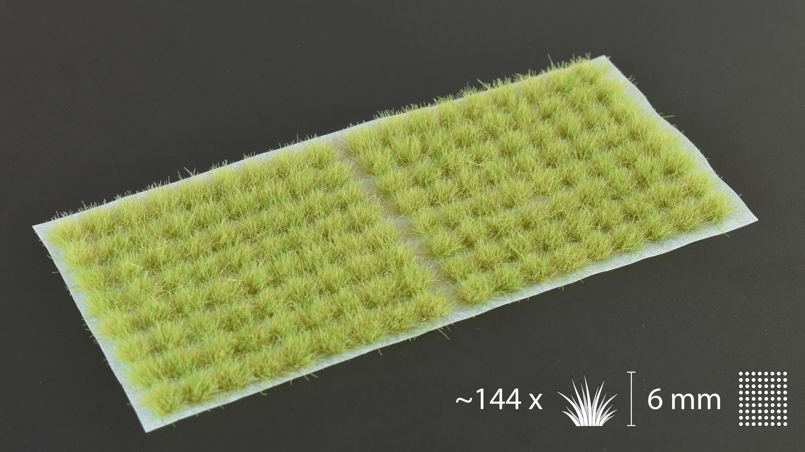 Gamers Grass: Light Green small Tufts (6mm) | GrognardGamesBatavia