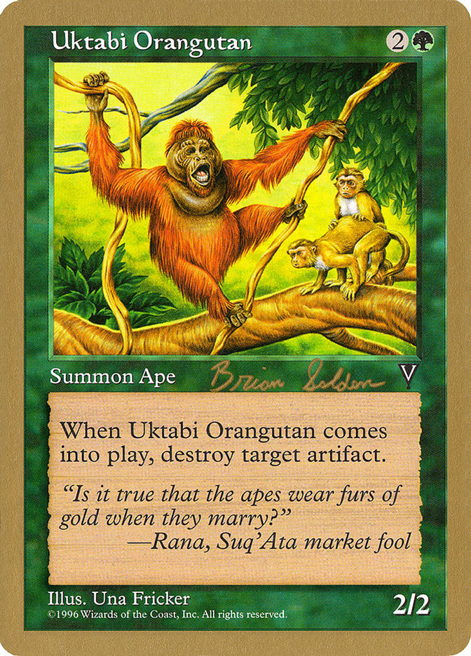 Uktabi Orangutan (Brian Selden) [World Championship Decks 1998] | GrognardGamesBatavia