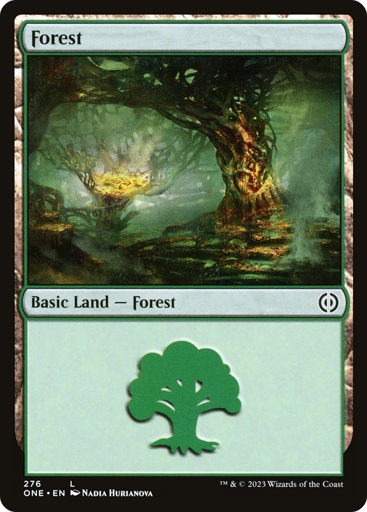 Forest (276) [Phyrexia: All Will Be One] | GrognardGamesBatavia