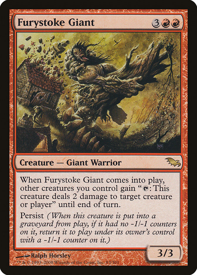 Furystoke Giant [Shadowmoor] | GrognardGamesBatavia