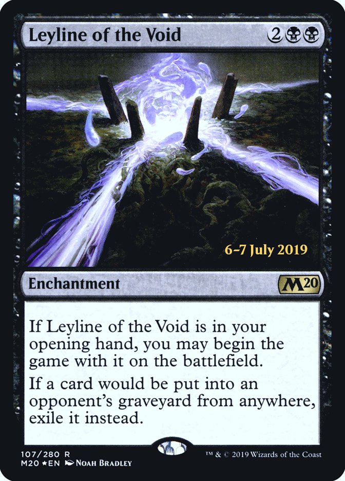 Leyline of the Void [Core Set 2020 Prerelease Promos] | GrognardGamesBatavia