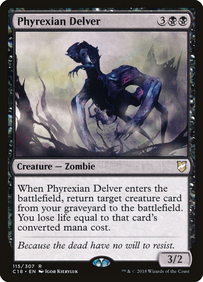 Phyrexian Delver [Commander 2018] | GrognardGamesBatavia