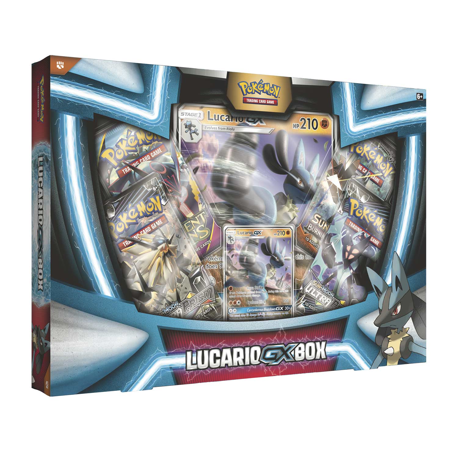 Sun & Moon: Ultra Prism - Lucario GX Box | GrognardGamesBatavia