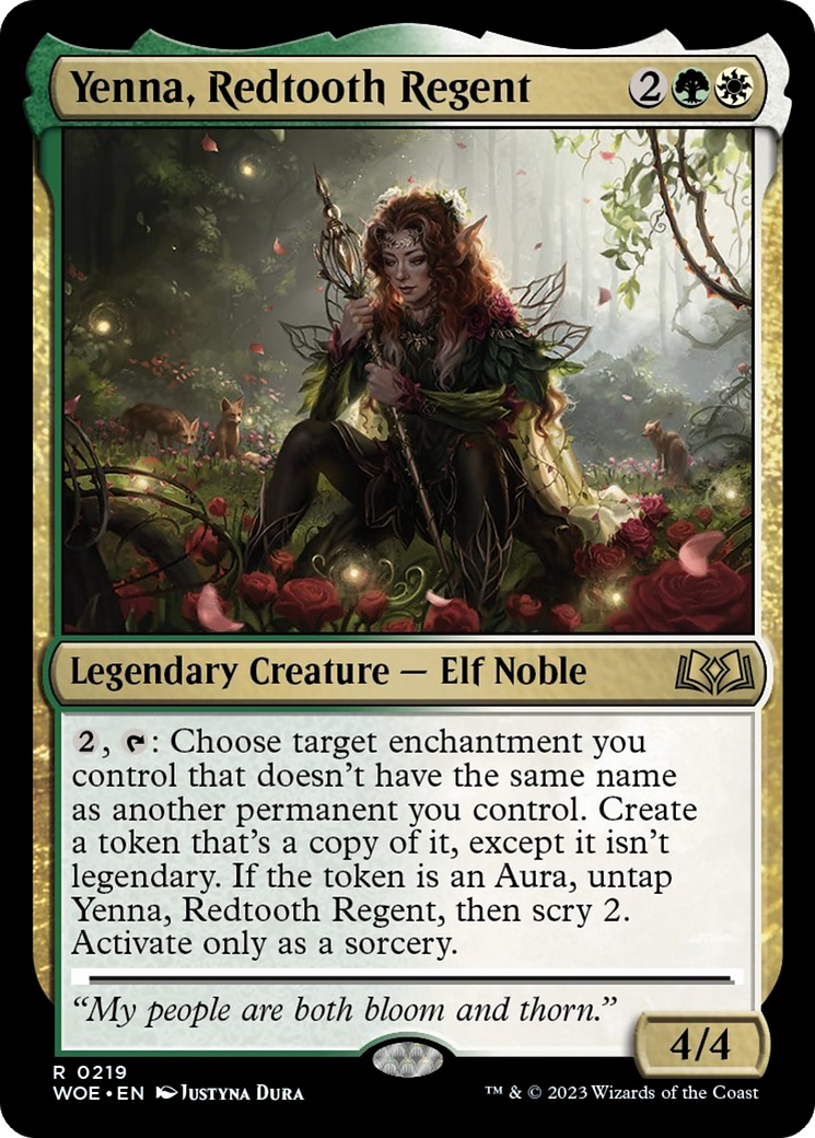 Yenna, Redtooth Regent [Wilds of Eldraine] | GrognardGamesBatavia