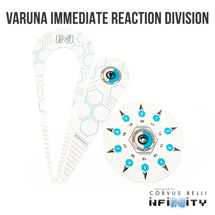 Infinity Warsenal Template Set: Varuna Immediate Reaction Division | GrognardGamesBatavia