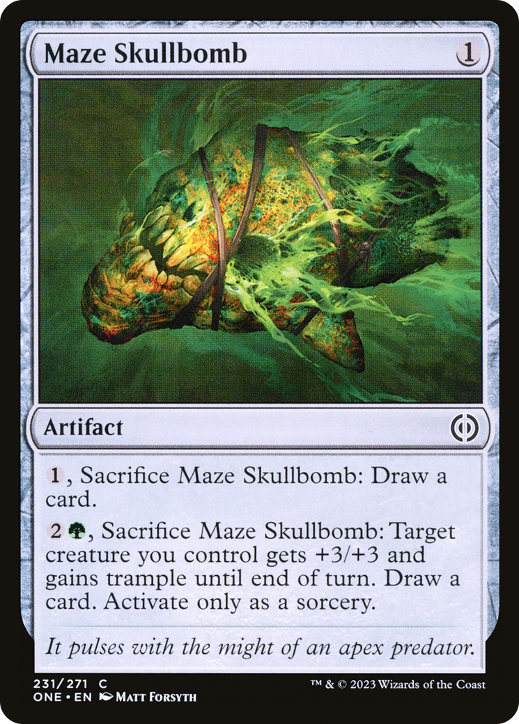 Maze Skullbomb [Phyrexia: All Will Be One] | GrognardGamesBatavia