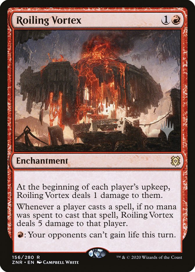 Roiling Vortex (Promo Pack) [Zendikar Rising Promos] | GrognardGamesBatavia