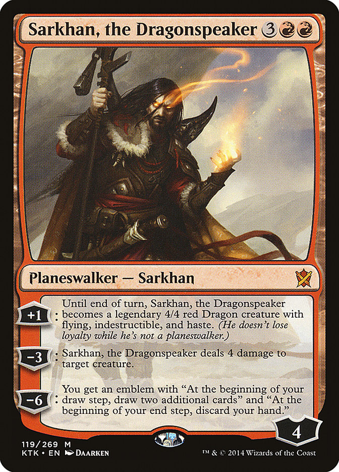 Sarkhan, the Dragonspeaker [Khans of Tarkir] | GrognardGamesBatavia