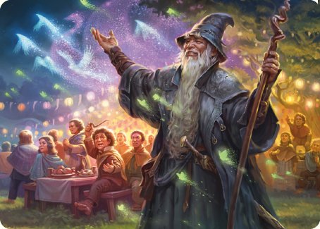 Gandalf, Friend of the Shire Art Card [The Lord of the Rings: Tales of Middle-earth Art Series] | GrognardGamesBatavia