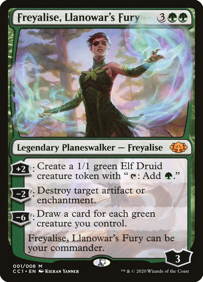 Freyalise, Llanowar's Fury [Commander Collection: Green] | GrognardGamesBatavia