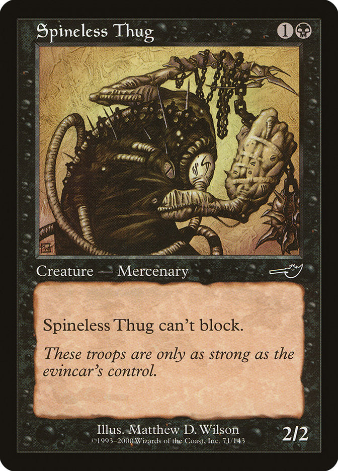 Spineless Thug [Nemesis] | GrognardGamesBatavia