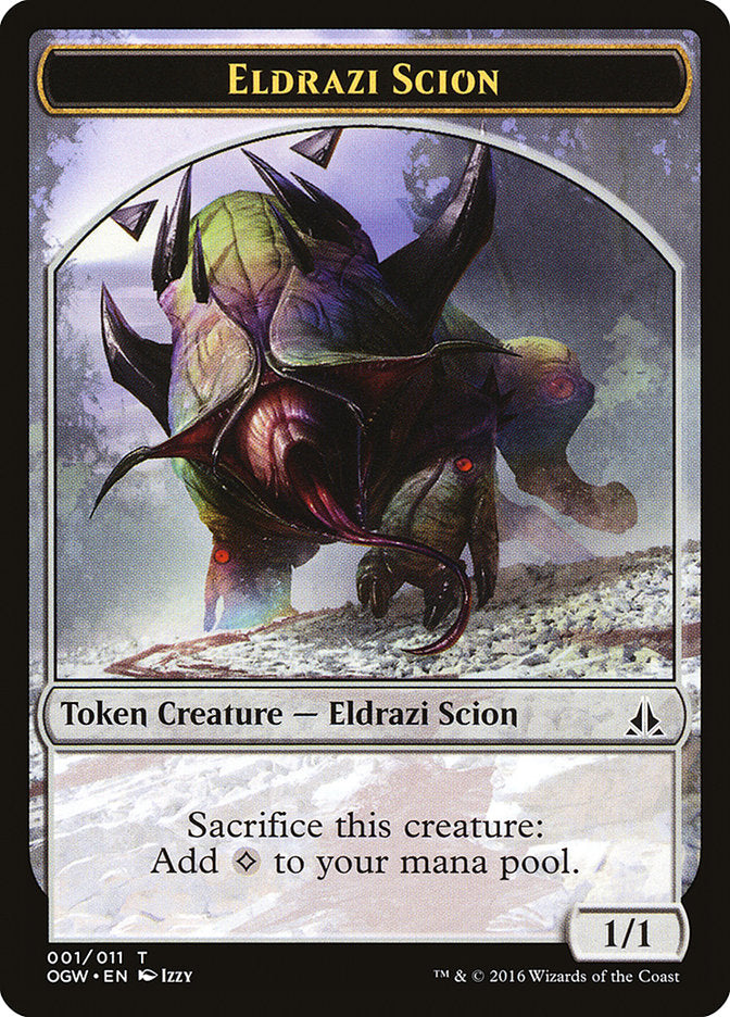 Eldrazi Scion Token (001/011) [Oath of the Gatewatch Tokens] | GrognardGamesBatavia