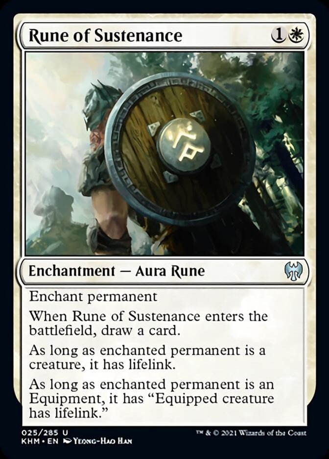 Rune of Sustenance [Kaldheim] | GrognardGamesBatavia