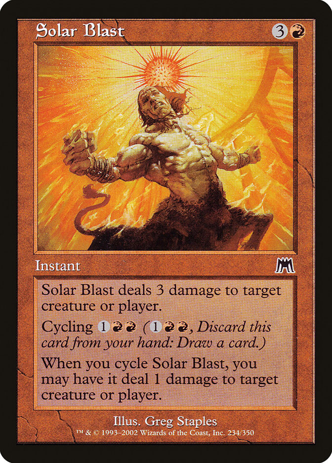 Solar Blast [Onslaught] | GrognardGamesBatavia