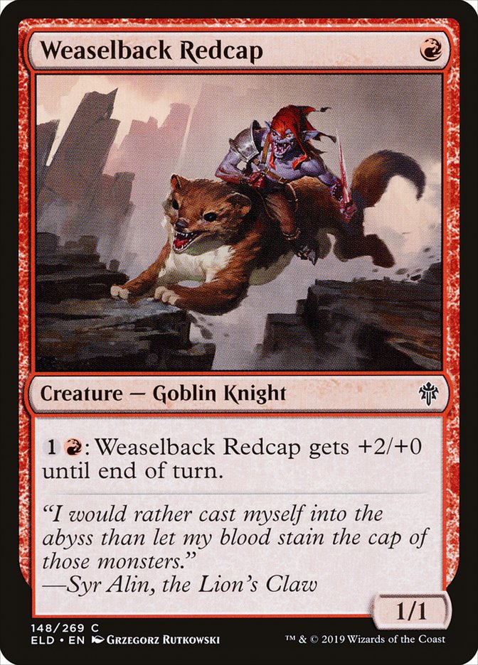 Weaselback Redcap [Throne of Eldraine] | GrognardGamesBatavia