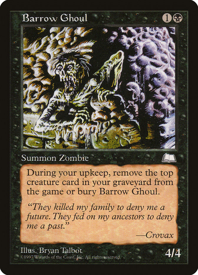 Barrow Ghoul [Weatherlight] | GrognardGamesBatavia