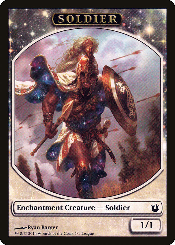 Soldier Token [League Tokens 2014] | GrognardGamesBatavia