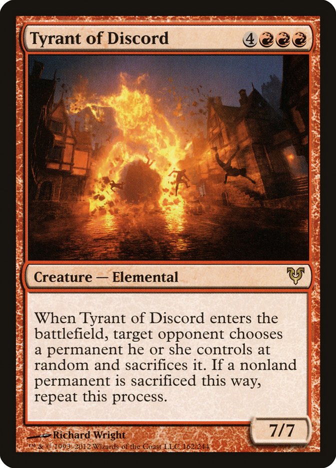 Tyrant of Discord [Avacyn Restored] | GrognardGamesBatavia