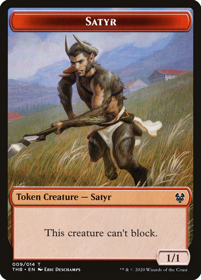 Satyr Token [Theros Beyond Death Tokens] | GrognardGamesBatavia