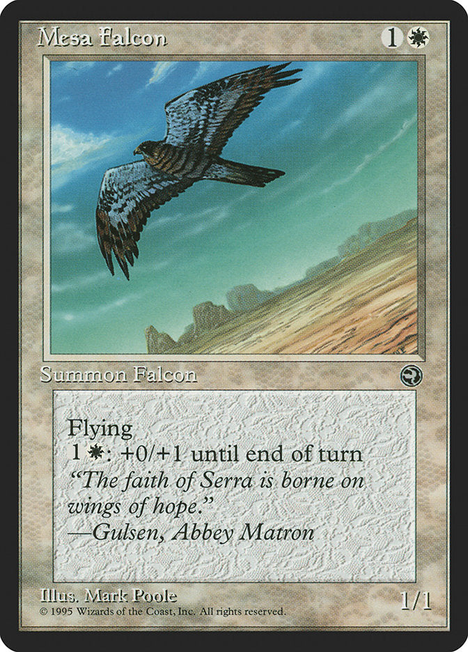 Mesa Falcon (Gulsen Flavor Text) [Homelands] | GrognardGamesBatavia