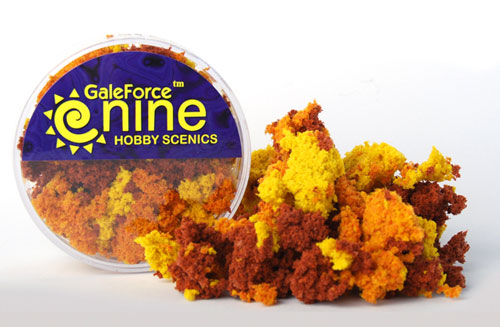 Gale Force 9: Hobby Round Autumn 3 Color Clump Foliage | GrognardGamesBatavia