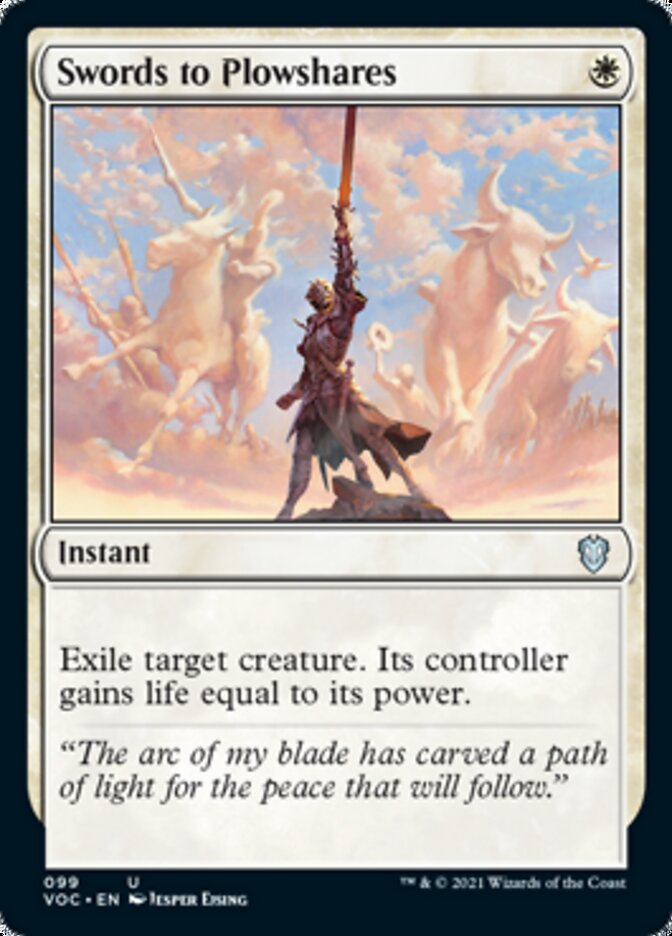 Swords to Plowshares [Innistrad: Crimson Vow Commander] | GrognardGamesBatavia