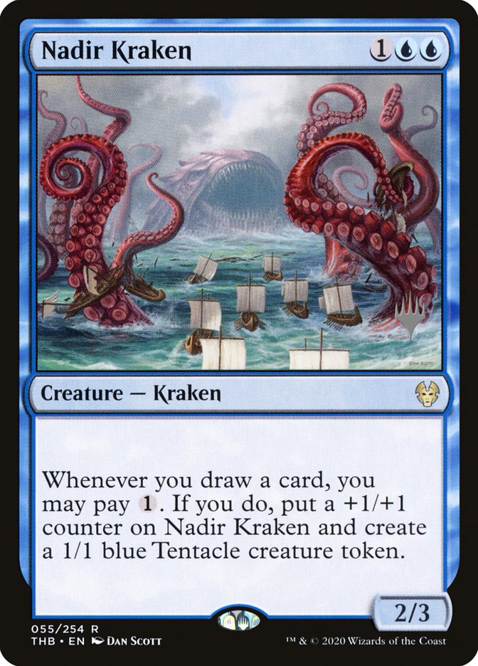 Nadir Kraken (Promo Pack) [Theros Beyond Death Promos] | GrognardGamesBatavia