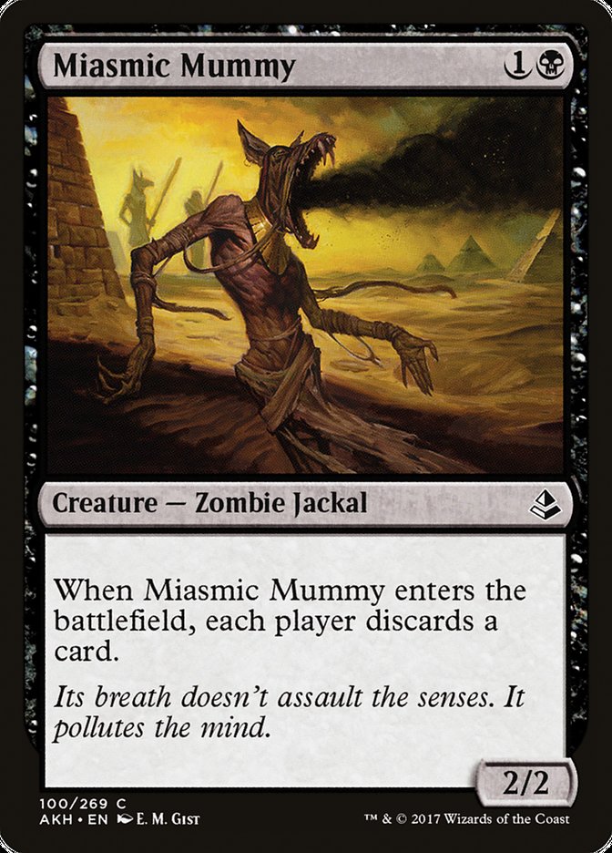 Miasmic Mummy [Amonkhet] | GrognardGamesBatavia