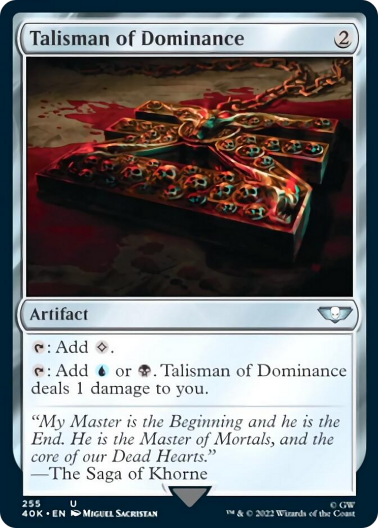 Talisman of Dominance (255) [Universes Beyond: Warhammer 40,000] | GrognardGamesBatavia