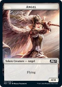 Angel // Griffin Double-Sided Token [Core Set 2021 Tokens] | GrognardGamesBatavia