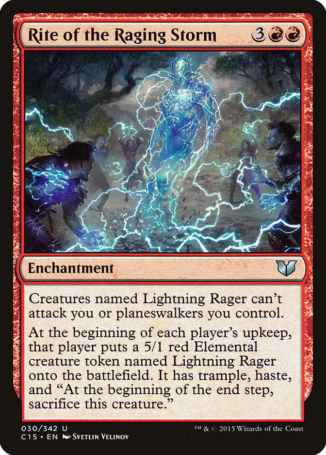 Rite of the Raging Storm [Commander 2015] | GrognardGamesBatavia