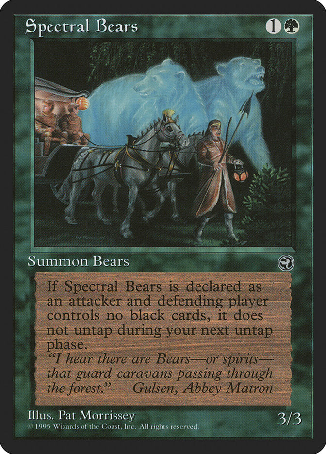 Spectral Bears [Homelands] | GrognardGamesBatavia