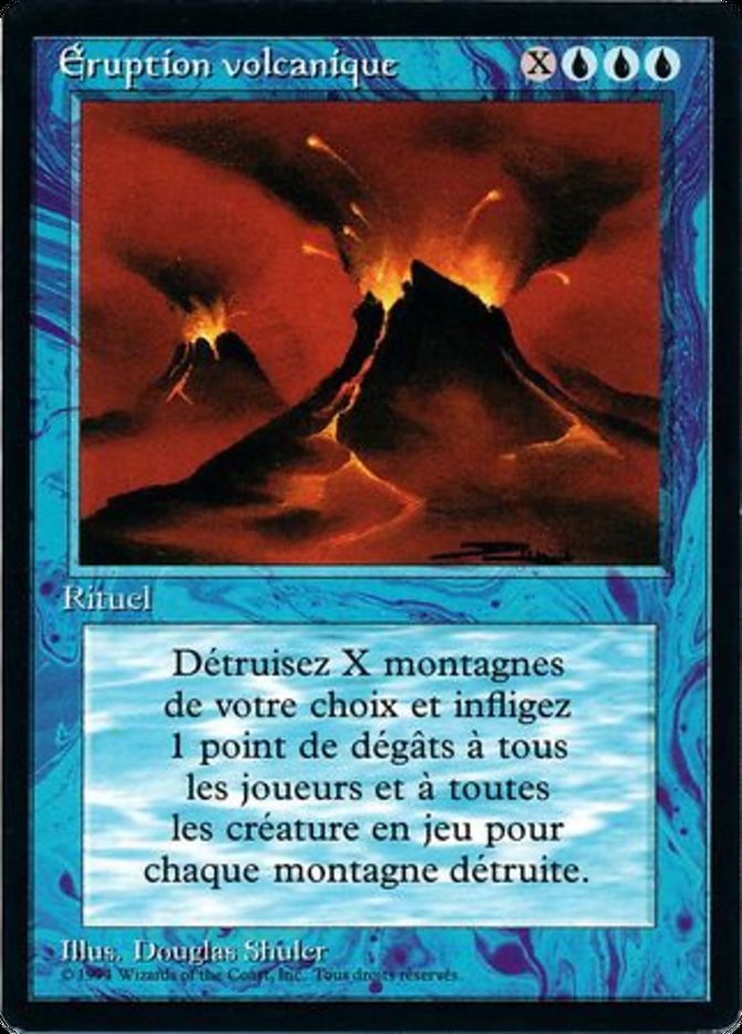 Volcanic Eruption [Foreign Black Border] | GrognardGamesBatavia