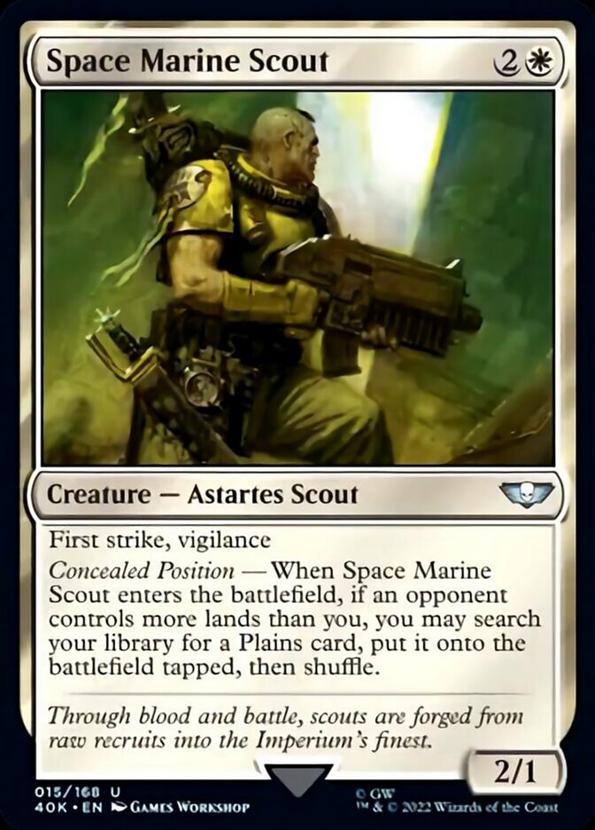 Space Marine Scout [Universes Beyond: Warhammer 40,000] | GrognardGamesBatavia