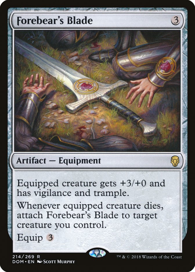 Forebear's Blade [Dominaria] | GrognardGamesBatavia