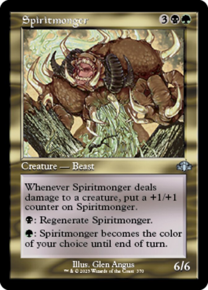 Spiritmonger (Retro) [Dominaria Remastered] | GrognardGamesBatavia