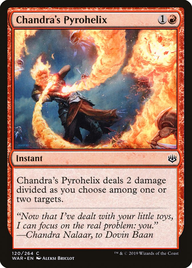 Chandra's Pyrohelix [War of the Spark] | GrognardGamesBatavia