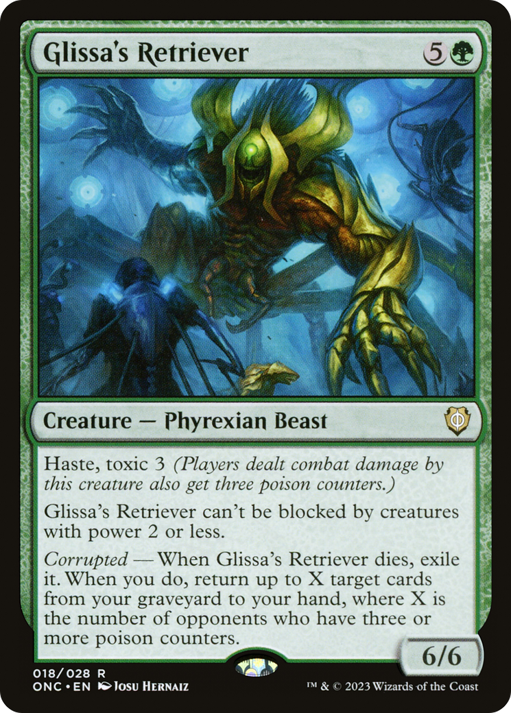 Glissa's Retriever [Phyrexia: All Will Be One Commander] | GrognardGamesBatavia