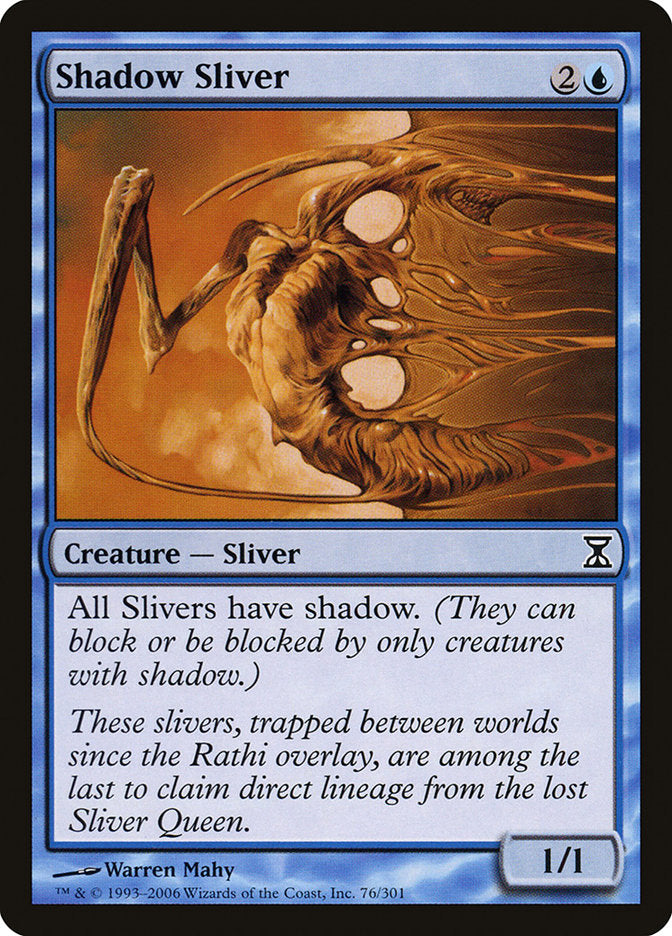 Shadow Sliver [Time Spiral] | GrognardGamesBatavia