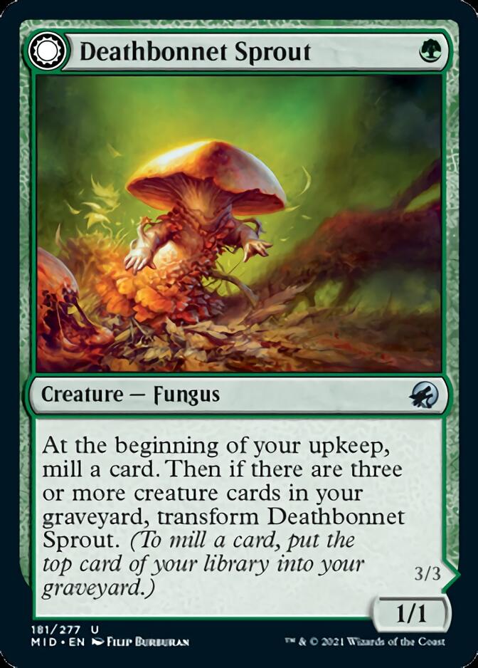 Deathbonnet Sprout // Deathbonnet Hulk [Innistrad: Midnight Hunt] | GrognardGamesBatavia