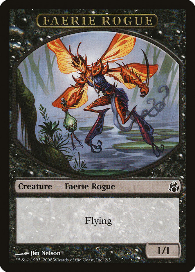 Faerie Rogue Token [Morningtide Tokens] | GrognardGamesBatavia