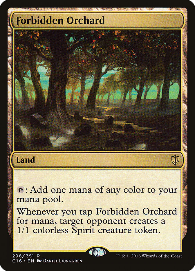 Forbidden Orchard [Commander 2016] | GrognardGamesBatavia