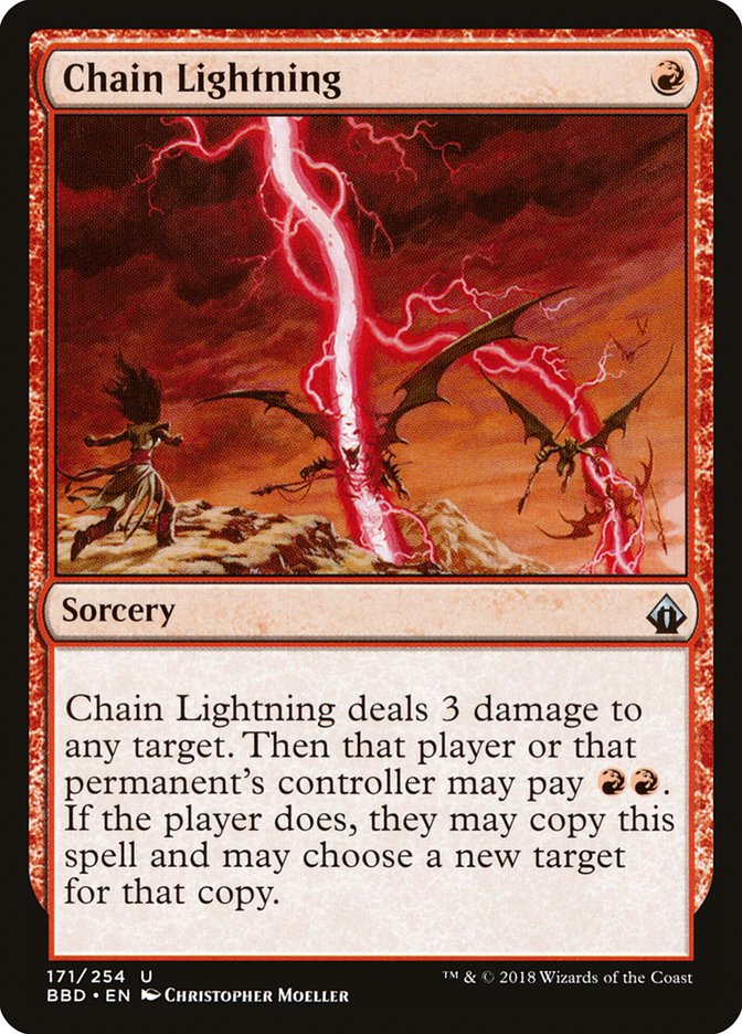 Chain Lightning [Battlebond] | GrognardGamesBatavia