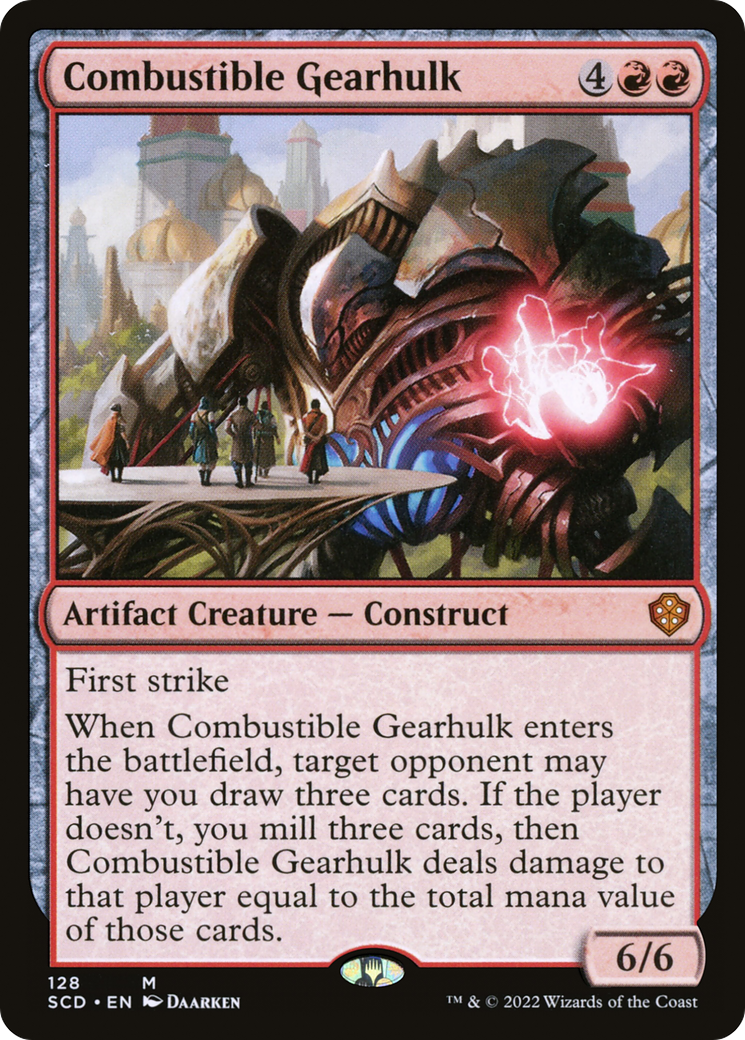 Combustible Gearhulk [Starter Commander Decks] | GrognardGamesBatavia