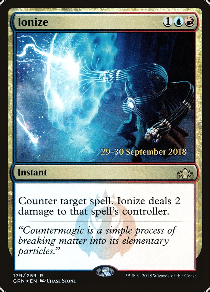 Ionize [Guilds of Ravnica Prerelease Promos] | GrognardGamesBatavia