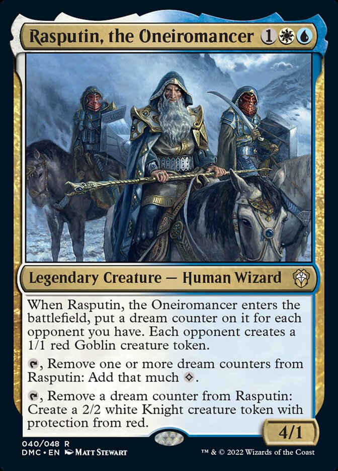 Rasputin, the Oneiromancer [Dominaria United Commander] | GrognardGamesBatavia