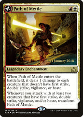 Path of Mettle // Metzali, Tower of Triumph [Rivals of Ixalan Prerelease Promos] | GrognardGamesBatavia