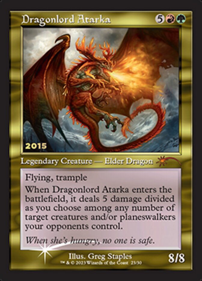 Dragonlord Atarka [30th Anniversary Promos] | GrognardGamesBatavia