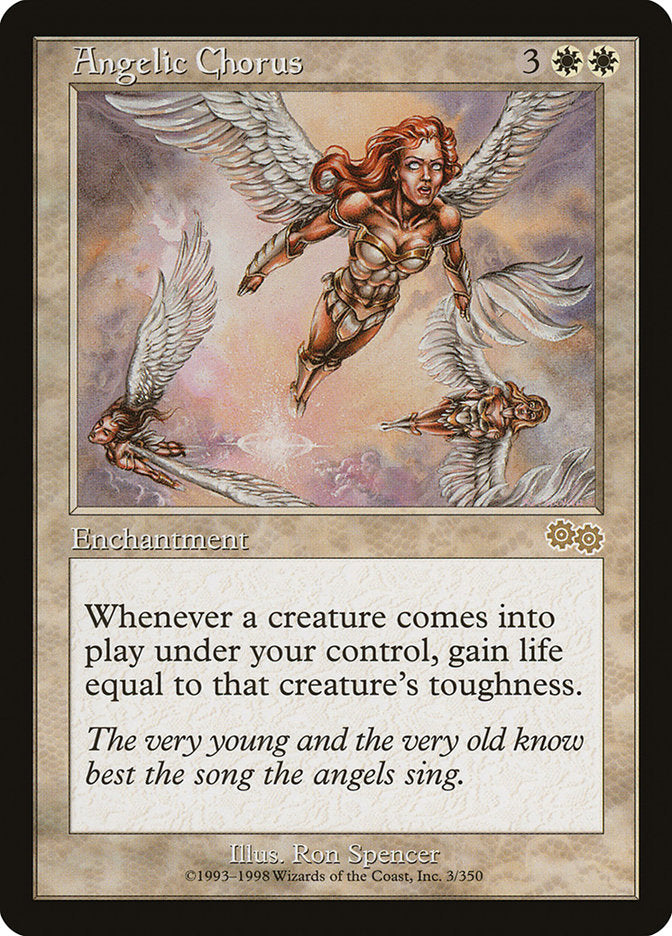 Angelic Chorus [Urza's Saga] | GrognardGamesBatavia