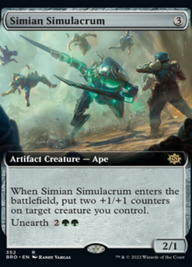 Simian Simulacrum (Extended Art) [The Brothers' War] | GrognardGamesBatavia